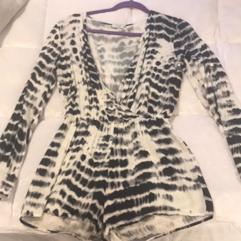 Tie dye romper-worn twice
